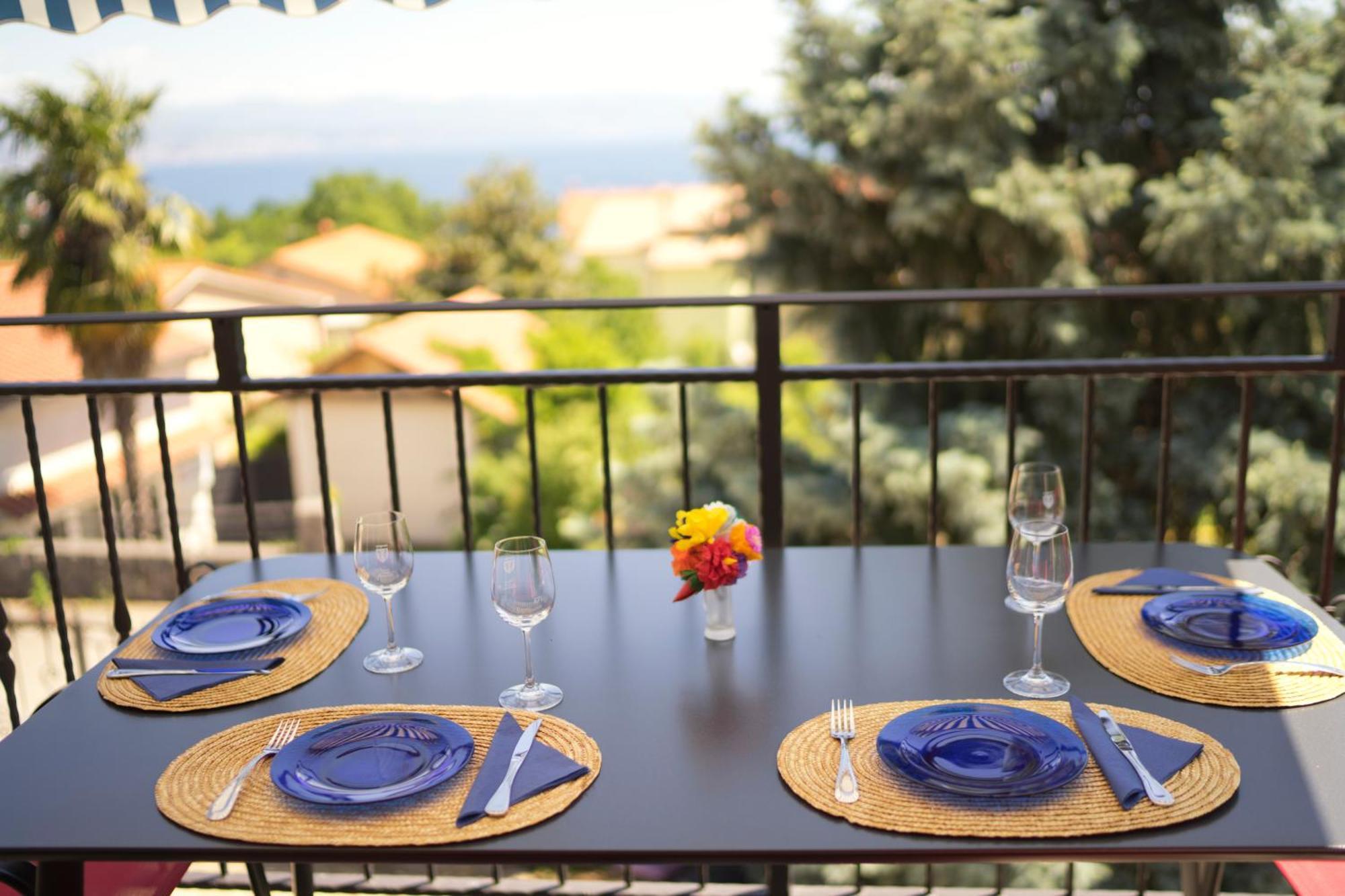 Riviera Blue Apartments With Seaview, Private Whirlpools And Parking Near Opatija Opric 外观 照片